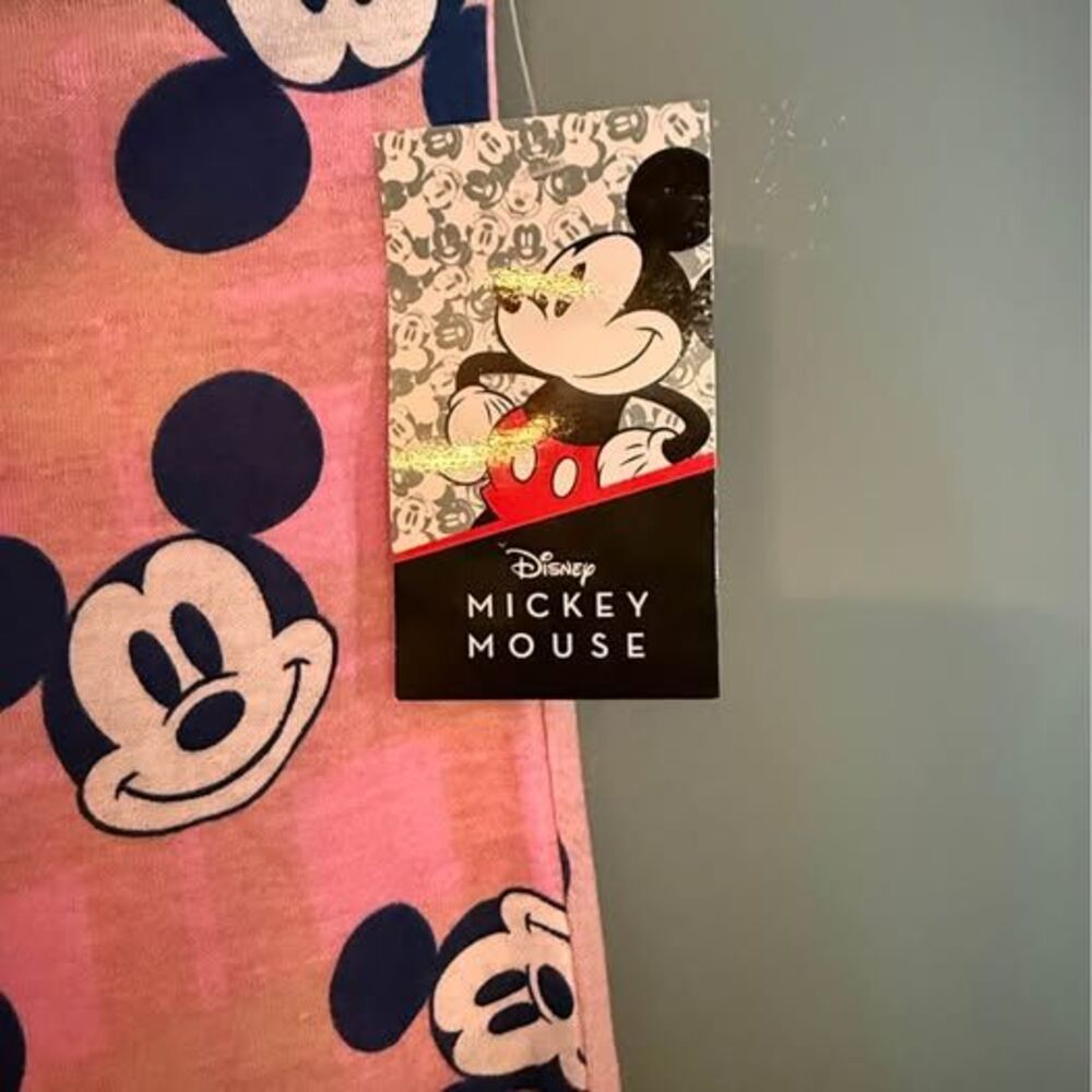 New Disney Mickey Mouse Pink pajamas Size S - Picture 3 of 4